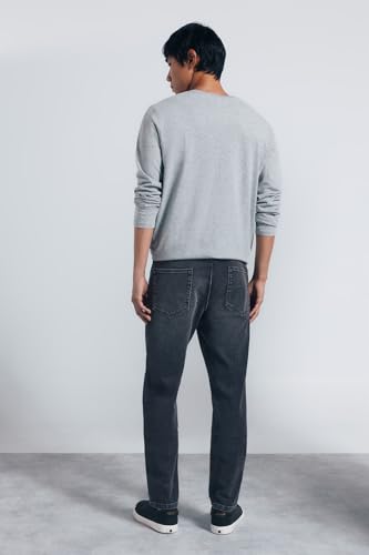 Jean ajusté Springfield pour homme en denim stretch confortable - 6