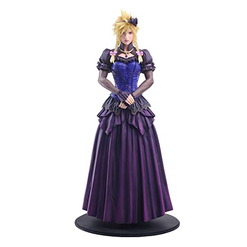 Final Fantasy VII Remake STATIC ARTS Cloud Strife Dress Ver. Figurine terminée