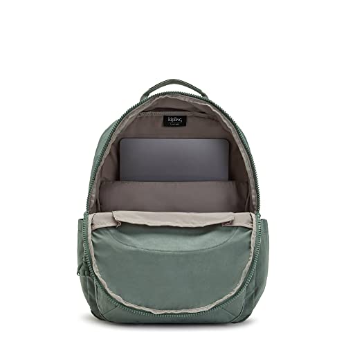 Image of Kipling Women's Seoul 15 inch Laptop Backpack, Durable, Roomy with Padded Shoulder Straps, Built-In Protective Sleeve
