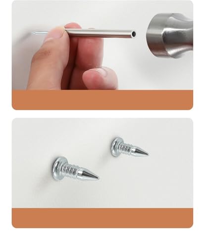 Clavos de doble cabeza para molduras con fijación invisible, 800 piezas miniatura 7