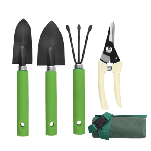 Strumenti Manuali Per L'iarda: Forca Per Piantare, Zappa Manuale Per Semina | Attrezzatura Da Giardino In Metallo Con Impugnatura Comoda, Set Di Strumenti Per Scavatori Per Piantare Beni Durevoli, Pac