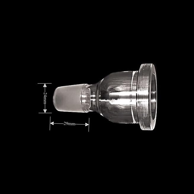 Złącze kołnierzowe szklane do wyparki obrotowej - 24/50 mm, długość 100 mm, 1 opakowanie