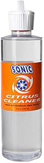 SONIC Citrus Skate Bearing Cleaner - Cleans Inline Skate, Roller Skate and Skateboard Bearings - 8 oz - Made in USA