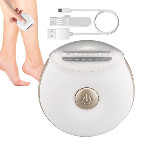 Ahuuen Depiladora Eléctrica para Mujeres,Depiladora Corporal Recargable USB y Recortadora | Sin Cable Impermeable para Viaje y Eventos