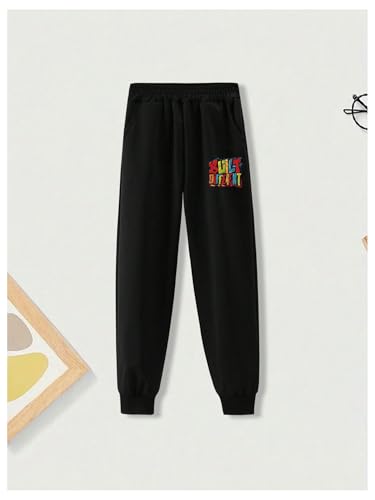 WDIRARA Boy's 2 Piece Outfits Cartoon Print Graphic Sweatshirt and Sweatpants Set Tracksuit4