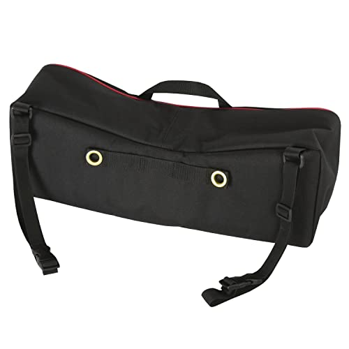 Alforja para caballo Daytripper TrailMax, poliéster 600D resistente a la intemperie, con forro de vinilo cosido y cremallera de doble sentido, para montar en senderos miniatura 3