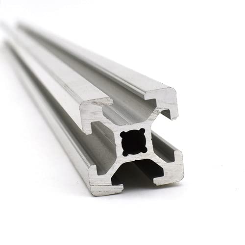 Aluminium Profile 20 x 20 mm 1100 mm 6 Pieces, Pack of 6 - Image 2