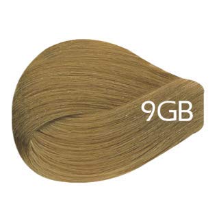 Vivitone Permanent Cream Color (9GB Very Light Golden Beige Blonde) 3oz. - 100% Grey Coverage, Long Lasting Shine, Made in Italy.