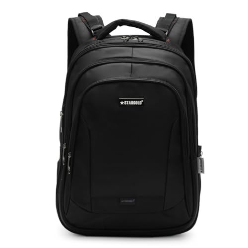 STARGOLD Backpack For Girls And Boys With Adjustable Strap School Bag 19.5 Inch Black B