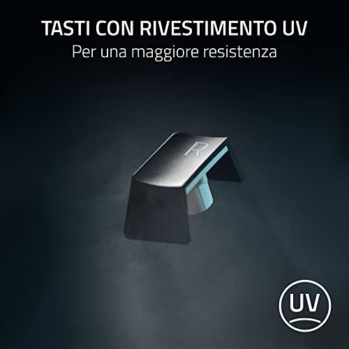 BlackWidow V3 (Interruttore Verde) - Tastiera meccanica da gioco (Interruttori Clicky, Copritasti in ABS Doubleshot, Rotella digitale multifunzione e tasto multimediale) US-Layout| Roblox - Tastiera gaming - Immagine 4