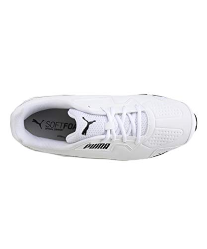 PUMA PUMA Unisex Leader VT TECH MESH Running Shoe, White, 12 UK