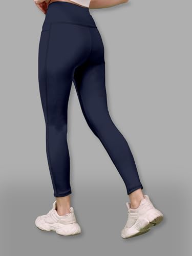 Image of Tight /Pants /Legging with Side Pocket, Stretchy Tights and a high Waist for Women and Girls' use in The Gym,Yoga,Running,Cycling