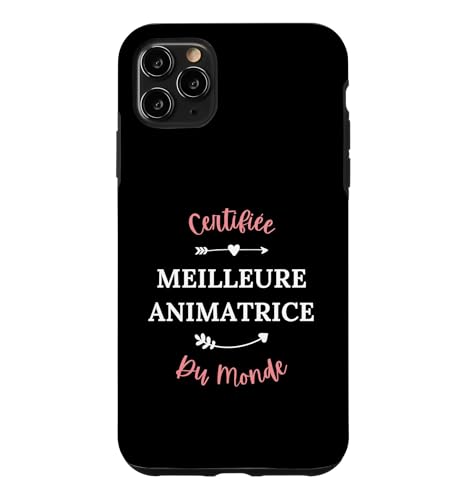 Animatrice periscolaire Certifiee meilleure animatrice �X�}�z�P�[�X iPhone 11 Pro Max �p