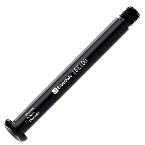 Axe de moyeu 15 mm rigide en aluminium pour fourche Fox VTT et route