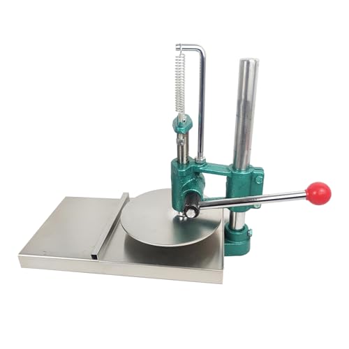 HQHAOTWU 7.8 inch Manual Dough Press Machine Pizza Pastry Press Machine Household Pizza Dough Pastry