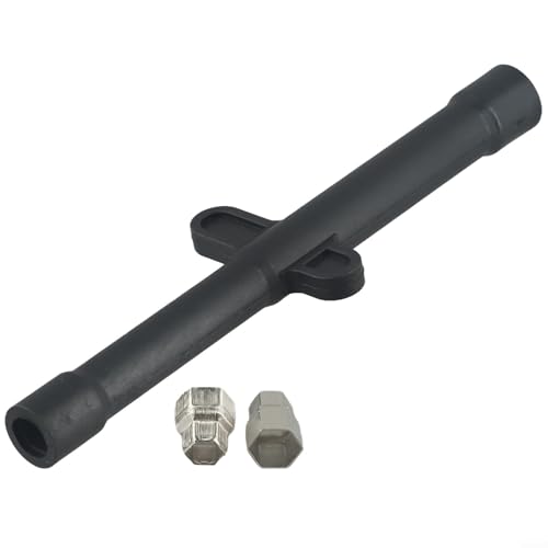 9mm 10mm 11mm 12mm Plumbing Socket Wrench Set for Faucet Installation, Drain Strainer Nut Tightening & Ball Cock Repair – Extra-Long 18cm Ergonomic Plastic Wrench with Secure Grip