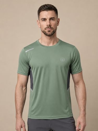 Image of CHKOKKO Gym T Shirts for Men Workout Quick Regular Dry Fit Sports Tshirt for man Breathable Moisture-Wicking Half Sleeve Round Active wear Running Boys T Shirt