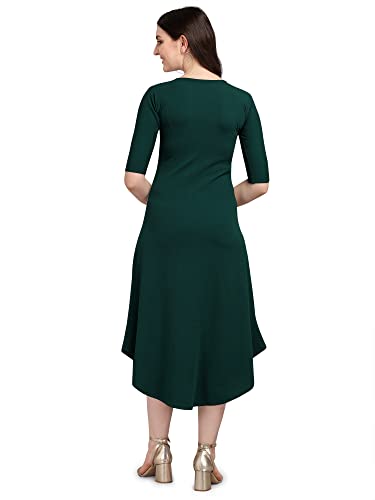 Image of PURVAJA Women's High-Low Maxi Dress(Lucy-522-529)