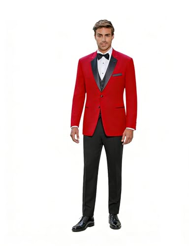 Veste Blazer de Couleur Unie Homme Costume de Bal et Dîner Habillé