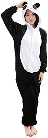 Très Chic Mailanda Panda Cosplay Pajamas Adult Unisex Onesies Animal Sleepwear Halloween Costume