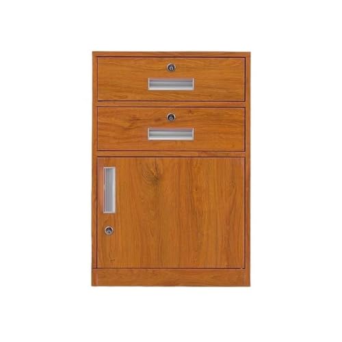 Moderno archivador de oficina con cajones y almacenamiento, pequeño armario de hojalata para debajo del escritorio, armario de almacenamiento de actividades corto (ruina)