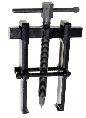 Image of Inditrust 2 Jaw Carbon Steel Forged Bearing Gear Puller Remover Twin Legs Gear Removal Hand Tool Gear Puller Suitable For Inside & Outside Screwdriver set (6Inch (55 X 90 Mm)), 1 Piece