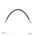 Front Dynamic Friction Company Brake Line Hose 350-63003