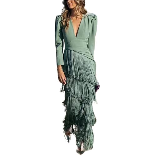 Robe à frange de bal élégante pour illuminer vos soirées et cocktails