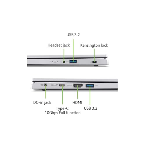 Acer Aspire 3 A315-24P-R8DK PC Portatile, Notebook, Processore AMD Ryzen™ 5 7520U, RAM 8 GB DDR5, 512 GB PCIe NVMe SSD, Display 15.6" FHD LED, Scheda Grafica AMD Radeon, Windows 11 Home, Silver - Scheda video - Immagine 8