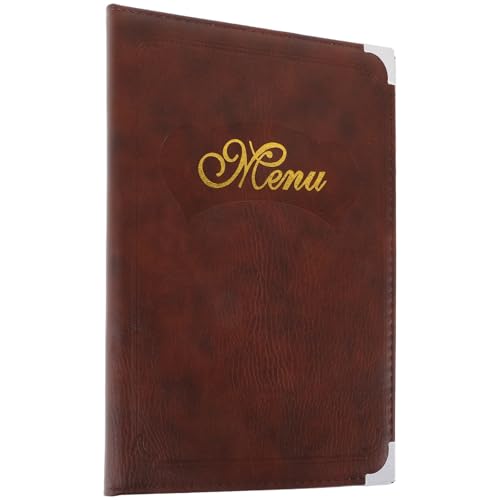 Porte-menu de restaurant A4 ARTIBETTER solide anti-tache et lavable