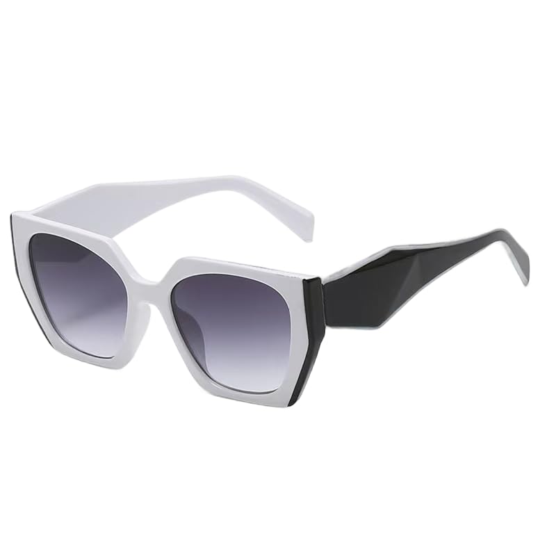 Fashion Oversized Square Sunglasses for Women - Classic Cat Eye Style with Big Frame, Trendy Cute & Stylish - Main Image