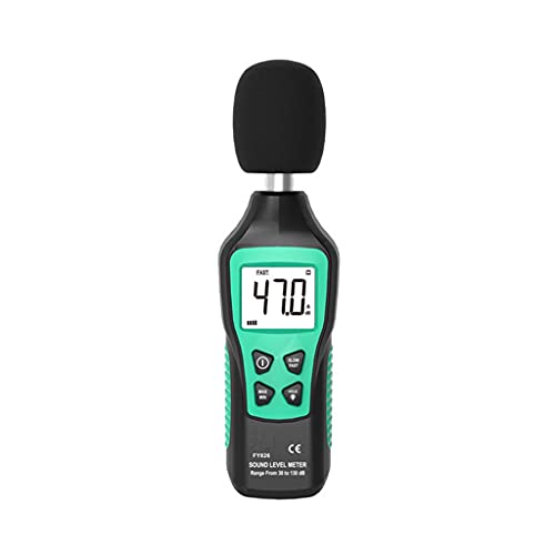 CGTENBS Sound Level Indicator Meter Analyzer Noise Audio Volume Monitor Decibel Sonometer 30-130 DB Measuring Instruments