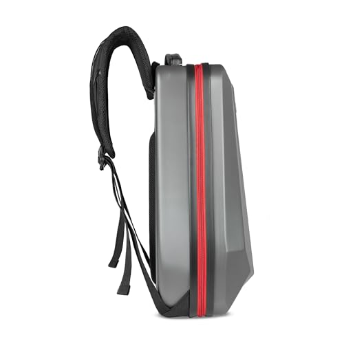 Image of SWISS MILITARY Hard Shell Backpack for Men Women, Alien Series ABS Hardshell, Travel Laptop Bag Fits Up to 15.6 Inch, Stylish Office College School Backpack, Durable & Lightweight