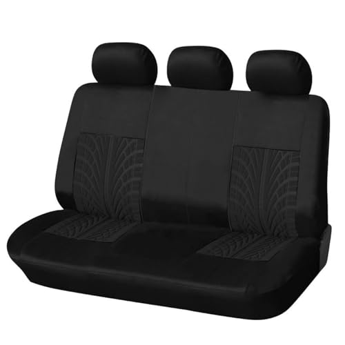 DURAGS Car Seat Covers for VW T-ROC 2018 2019 2020 2021 2022 2023, Car Seat Cover Sets, Breathable Waterproof Comfortable Full Set Car Seat Protectors, Interior Accessories,A Black - Image 4