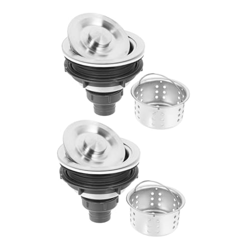 Crépine de vidange de cuisine Gatuina lot de 2 paniers pour vaisselle quotidienne