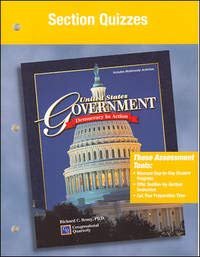 United States Government: Democracy in Action, Section Quizzes: McGraw ...