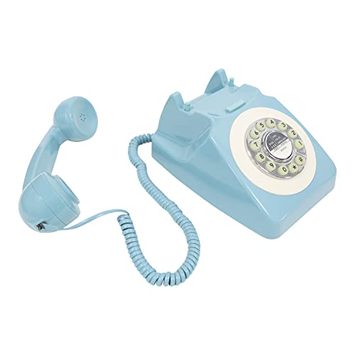 Benross 44540 Classic Retro Vintage Style - Teléfono para el hogar, color azul - imagen 2