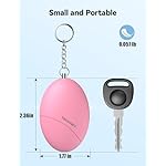 Personal Safety Alarm for Women, 140dB Travel Safe Waterproof Self Defense Keychain, Personal Alarm Loud Siren Safety Keychain for Girls Kids Elderly - 2 Pack - Image 2