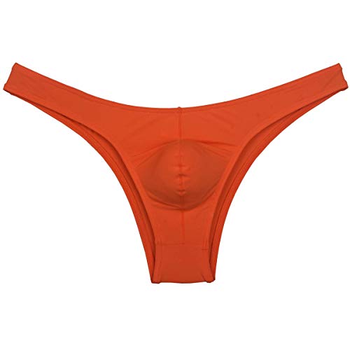 Men's Smooth Bikini Briefs Underwear Low Rise Cheeky Briefs Hipster Panties2
