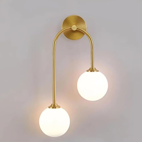Image of Wall Lamp Chandelier Pendant Light, Home Decor for Bedroom, Living Room, Hallway, Cafe, Hotel, Restaurant (U Wall LAMP with LED Bulb Pack of 1)