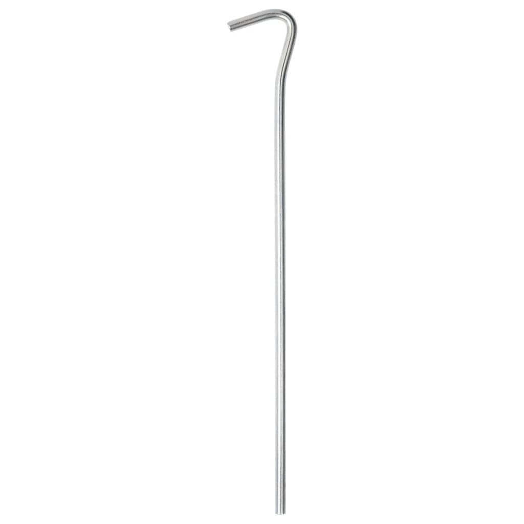 Śledzie do namiotu, 25 szt., 23 cm, średnica 5 mm, stal ocynkowana, na kemping, do użytku na zewnątrz, akcesoria do namiotu, mocowanie, do wędrówek, trekkingu, festiwalu, biwaka, miejsca do