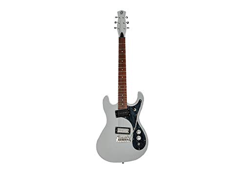 Danelectro ’64XT Guitare électrique Gris glacier - Les Beatles, Paul McCartney, John Lennon, RIngo Starr, George Harrison Danelectro '64XT Guitare électrique Gris glacier – Image 4