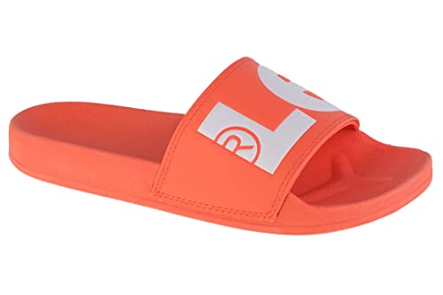Levi's June L S, Chancletas Mujer, Orange Light Orange, 38 EU