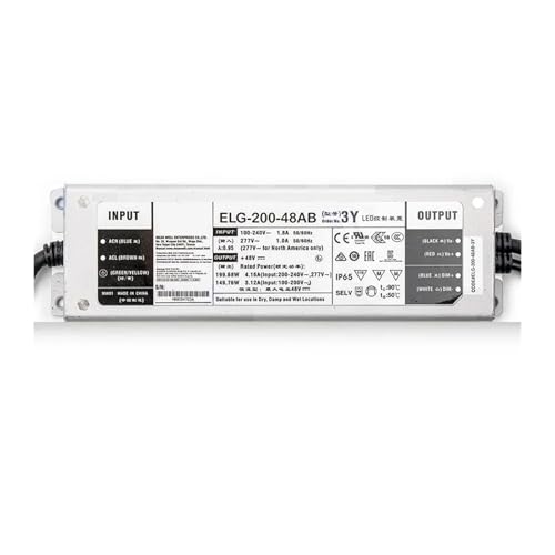 Variateur étanche LED ELG-200-42AB-3Y pour l'éclairage des terrasses