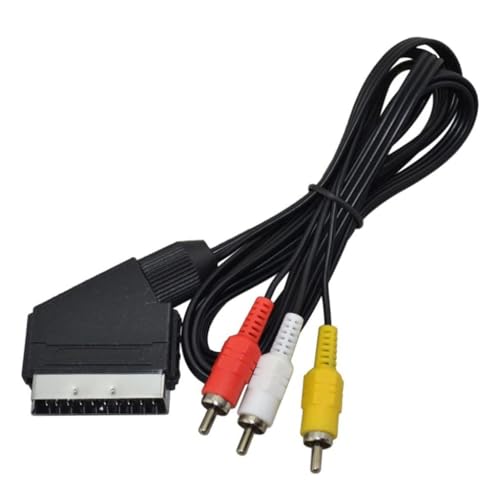 Xfuyi 4N Scart zu 3 Cinch Kabel