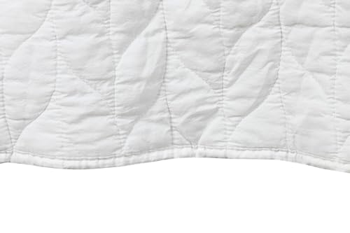 Colcha polyester 180x260 cm blanc couvre-lit 100g boutis été - 4