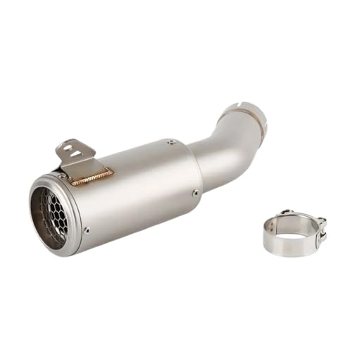 Silencieux avec tuyau liaison en acier inoxydable à flux optimisé Panigale 959