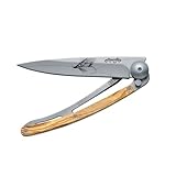 COUTEAU MULTI-USAGES : Cet élégant couteau peut servir de couteau de table mais il est surtout destiné à vous accompagner dans toutes vos activités outdoor. Il se glisse facilement dans n’importe quelle poche pour vous accompagner à la pêche, en camping, en randonnée, en voyage…