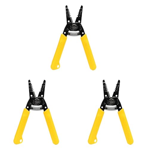 Image of IDEAL Electrical T-Stripper Wire Stripper Metric 0.75mm2 to 6mm2, Precision Knife Blades, Laser-Etched Markings, Spring-Loaded Non-Slip Grip, Black Oxide Finish, Made in USA, Pro Electrical Tool