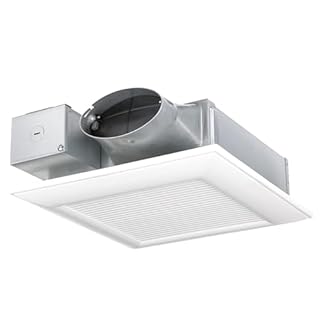 Panasonic WhisperValue Ceiling/Wall Mount Bathroom Exhaust Fan with Humidity Sensor, 50-80-100 CFM, FV-0510VSC1